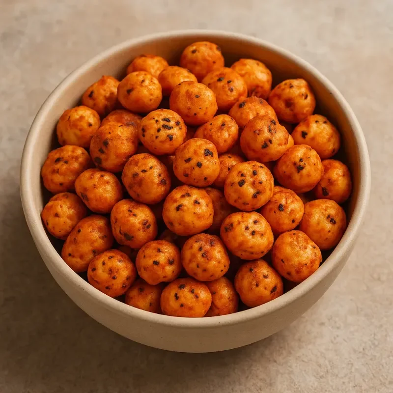 Peri-Peri Jain Makhana Wholesale | 10 Pouches (Each Pouche 100 Grams) | Bulk Makhana Supplier India