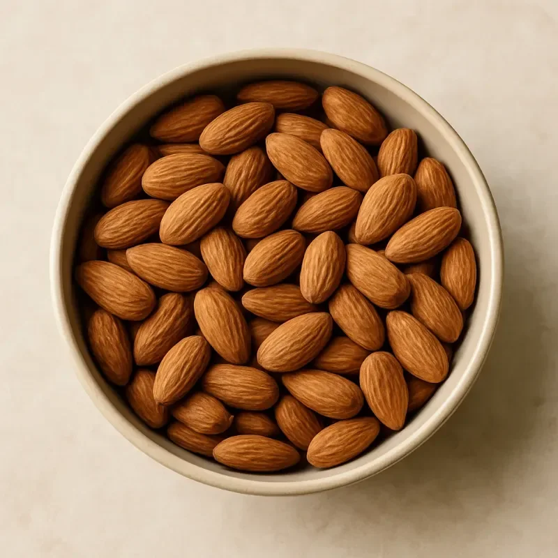 Plain Almonds Wholesale | 10 Pouches (Each Pouche 100 Grams) | Bulk Almonds Supplier India