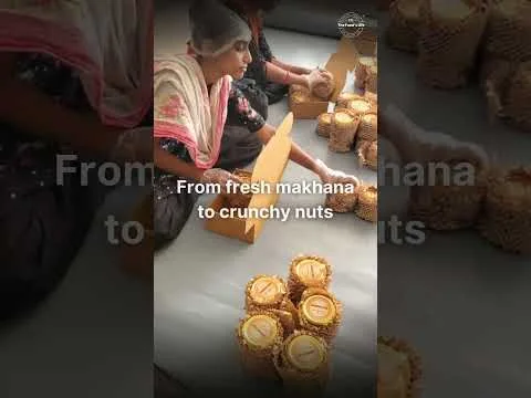 The Wholesale Foods makhana snack selection
